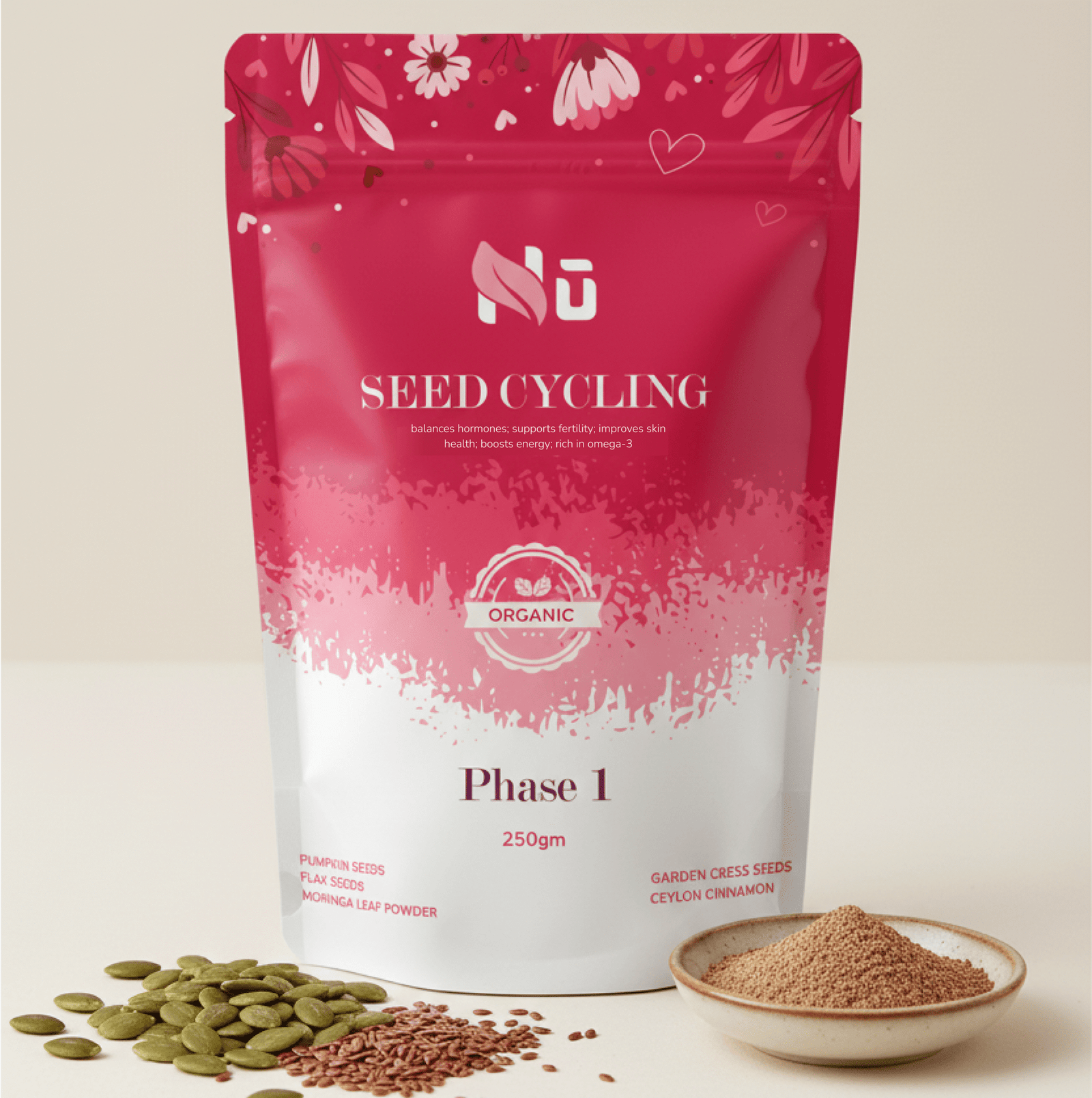 NUwellness Hormone Balance Seeds – Phase 1